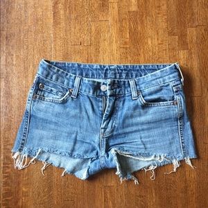 7 For All Mankind cutoff shorts